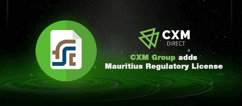 CXM ได้รับใบอนุญาตกำกับดูแลจากมอริเชียส