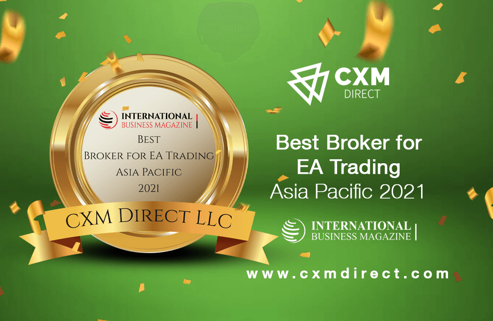 CXM Direct ได้รับการยกย่องว่าเป็นโบรกเกอร์ที่ดีที่สุดใน APAC สำหรับการเทรดด้วย EA