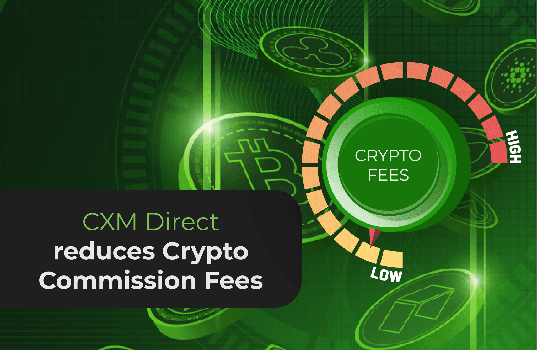 تخفض CXM Direct رسوم العملات المشفرة